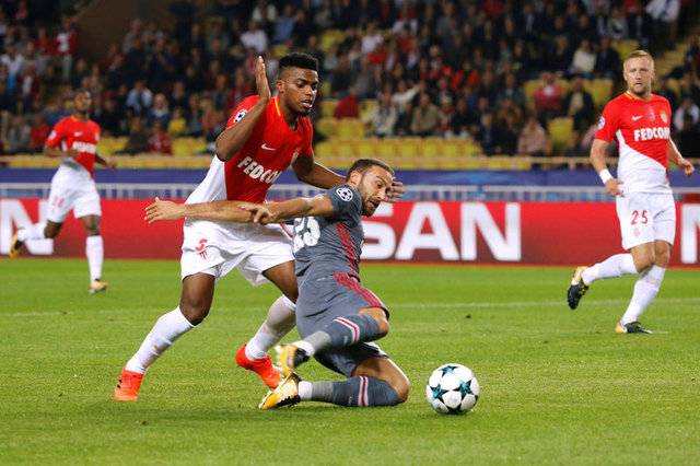 Monaco - Beşiktaş maçında Babel'in golü ofsayt gerekçesiyle iptal edildi