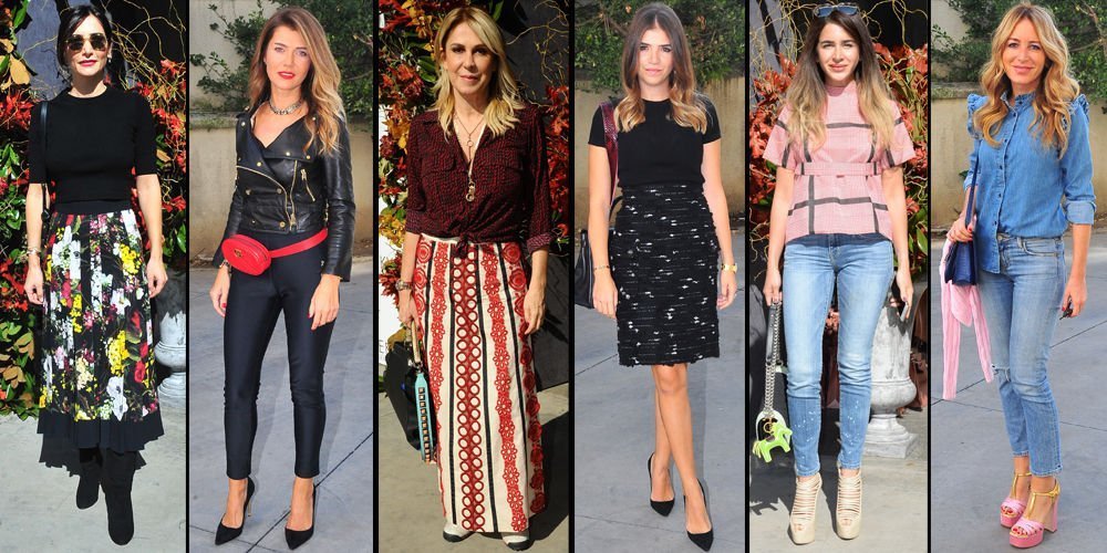 Modellerle yarıştılar