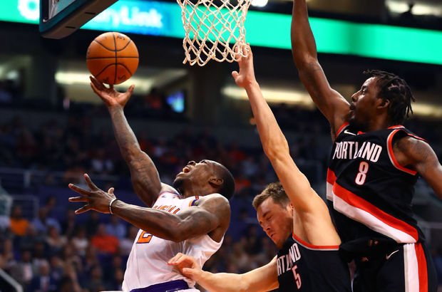 Portland Trail Blazers'tan Phoenix Suns'a 48 sayı fark