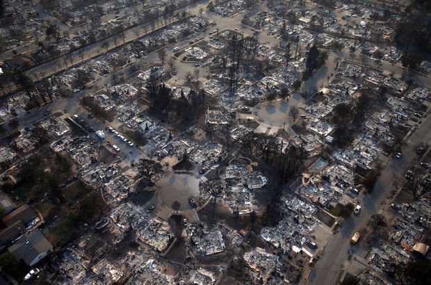 California yangınının maliyeti açıklandı: 1 milyar dolar