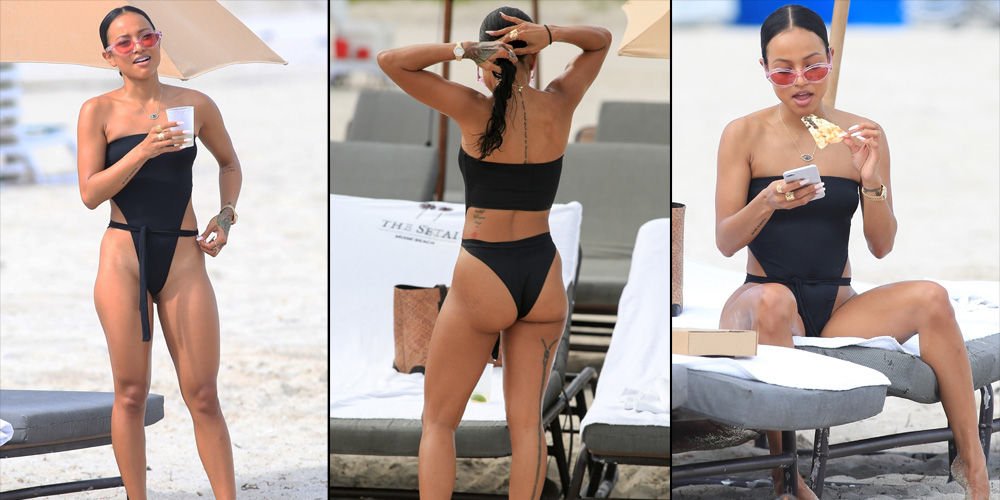 Karrueche'in Miami tatili