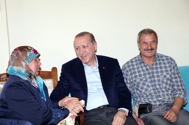 Cumhurbaşkanı Recep Tayyip Erdoğan'dan sürpriz ziyaret