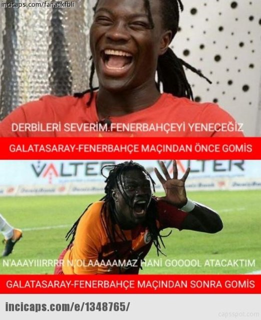 Galatasaray-Fenerbahçe maçı Caps'leri | Futbol Haberleri