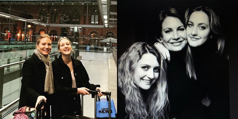 Koç ve kızı Paris'te...