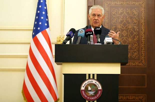 ABD Dışişleri Bakanı Tillerson Irak'ta