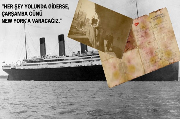 Titanik yolcusu tarafından yazılan mektup 166 bin dolardan satıldı