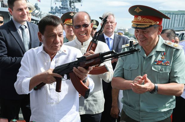 İmzalar atıldı: Rusya'dan Filipinler'e silah desteği!