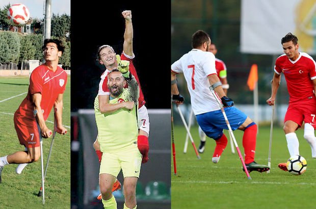 Avrupa şampiyonu ampute futbol milli takımı'nın Serkanı: 'Çok protez eskittim’