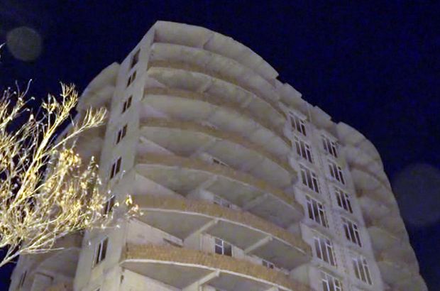 Erzurum'da bir genç annesinden helallik isteyip, 8'inci kattan atladı