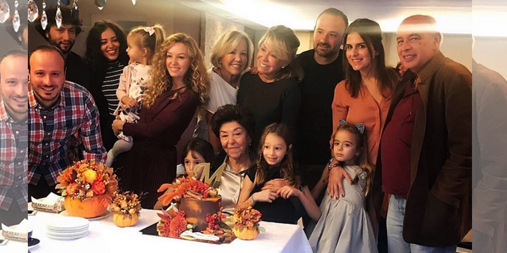 Yeni yaşa ailece kutlama