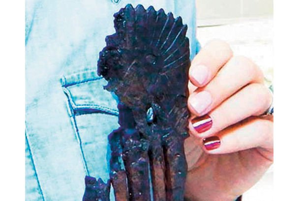 Patateslerin içinden 5 bin yıllık heykelcik çıktı