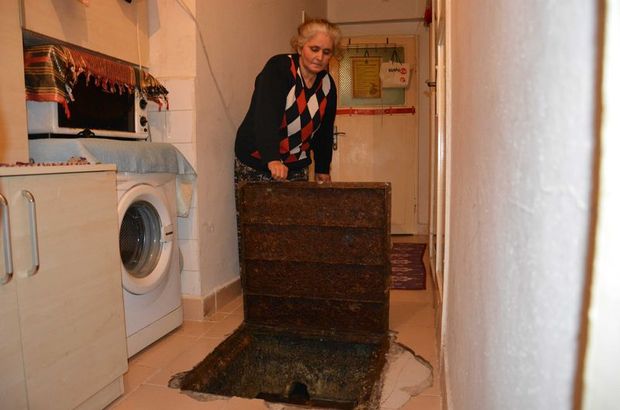 Bursa'da evinden kanalizasyon geçtiğini öğrenen kadın hukuk mücadelesi başlattı