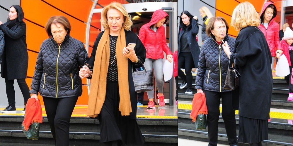 Eski dostlar alışverişte