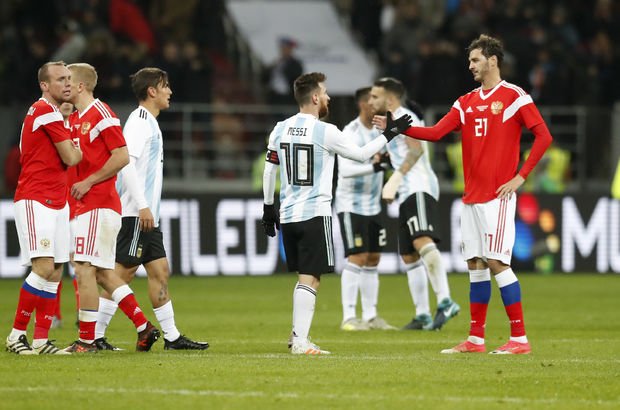 Rusya: 0 - Arjantin: 1 | MAÇ SONUCU