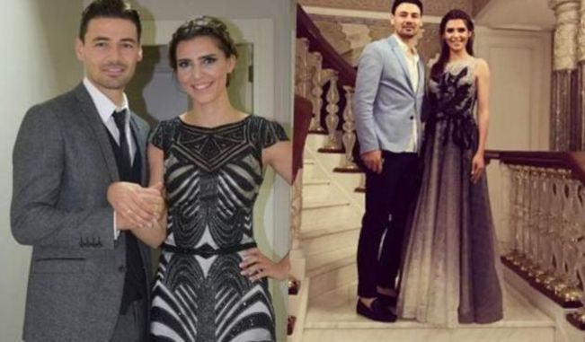 Merve Aydın ve nişanlısı Mehmet Akif 