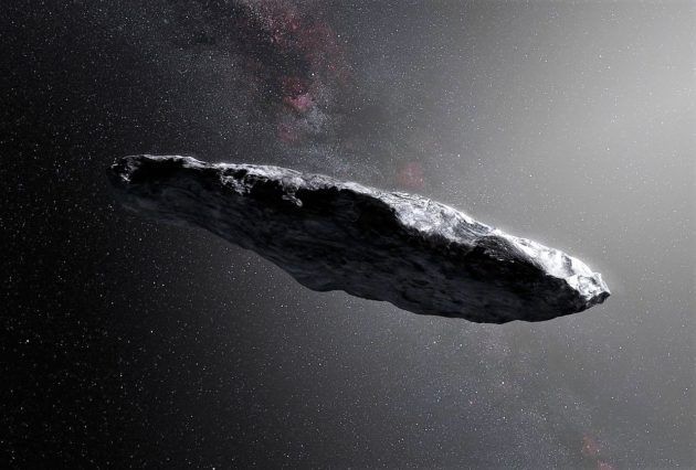 Güneş Sistemi dışından gelen Oumuamua, insanlığın keşfettiği ilk yıldızlararası gök cismi oldu