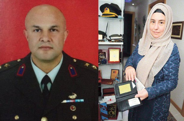 Şehit Binbaşı Arslan Kulaksız PKK'lı teröristin ismini cüzdanında ...