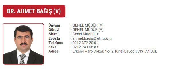 Yeni İETT Genel Müdürü Ahmet Bağış oldu | Ahmet Bağış kimdir?