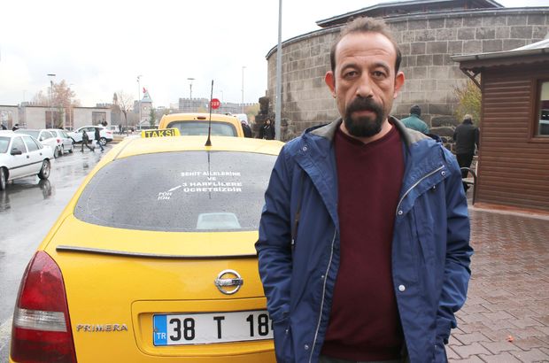 Kayseri'de bir taksici, şehit aileleri ile jandarma ve polis özel harekattan ücret almıyor