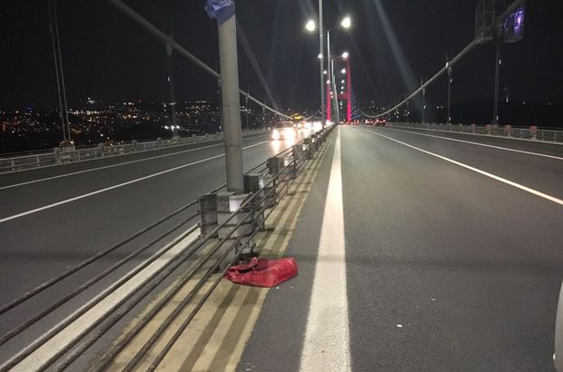 Son dakika...Şüpheli çanta nedeniyle kapatılan 15 Temmuz Şehitler Köprüsü'nde trafik normale döndü