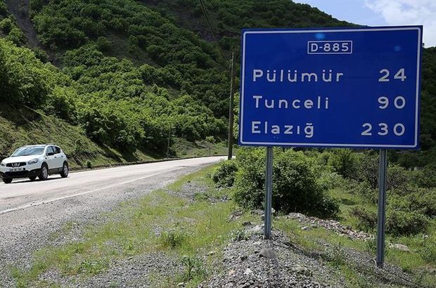 Tunceli-Erzincan karayolunda TIR'ların geçişine getirilen kısıtlama kaldırıldı