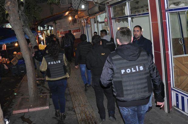 Diyarbakır'da asayiş uygulaması: 9 gözaltı
