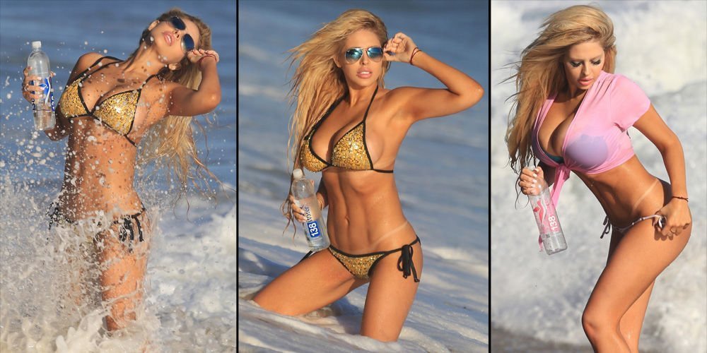 Malibu'da seksi çekim