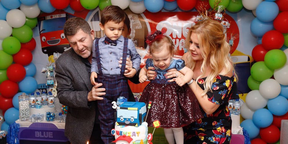 3. yaşa evde kutlama