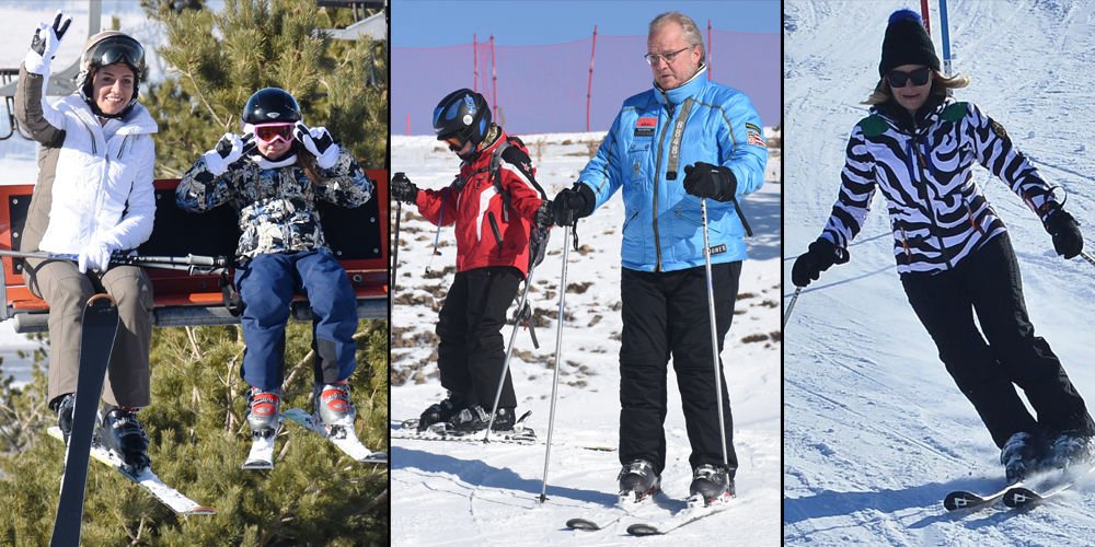 Palandöken kayakçıları