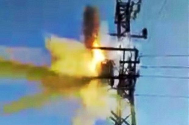 Son Dakika... Ağrı'da elektrik trafosu bomba gibi patladı