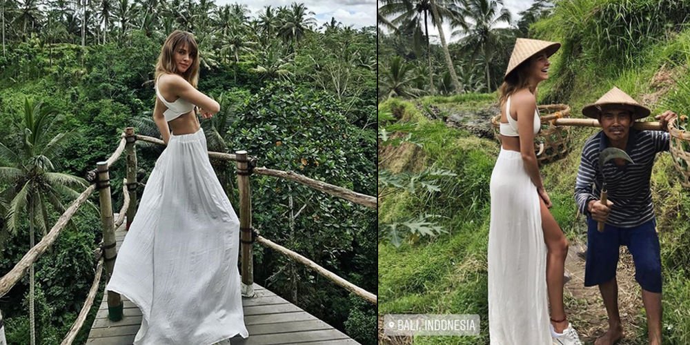 Alkoçlar'dan Bali pozu