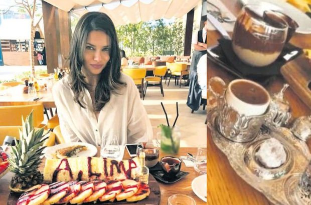Adriana Lima Türk lezzetlerinden vazgeçmedi
