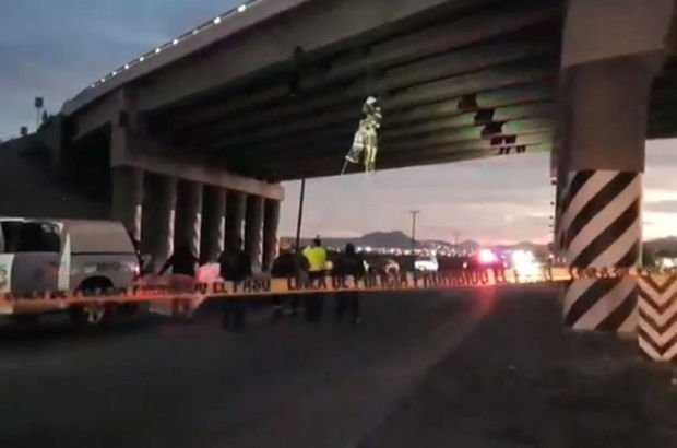 Meksika'da son dakika üç köprüye asılı altı ceset bulundu! Dünya Haberleri
