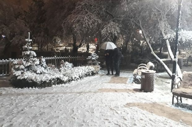 SON DAKİKA! Ankara'da kar yağışı başladı
