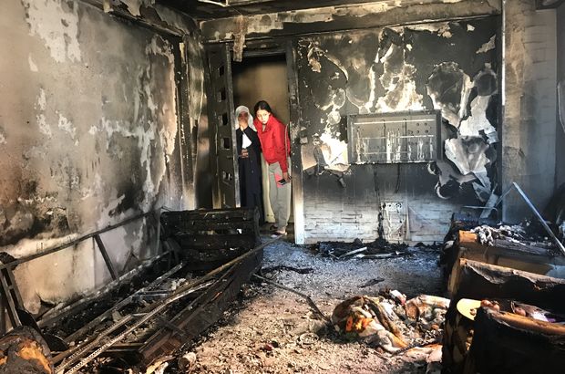 Denizli'de patlayan elektronik sigara yangına neden oldu