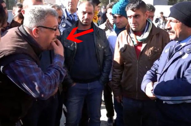 Gaziantep'te pazarcı direndiği zabıtalara takma dişiyle tepki gösterdi