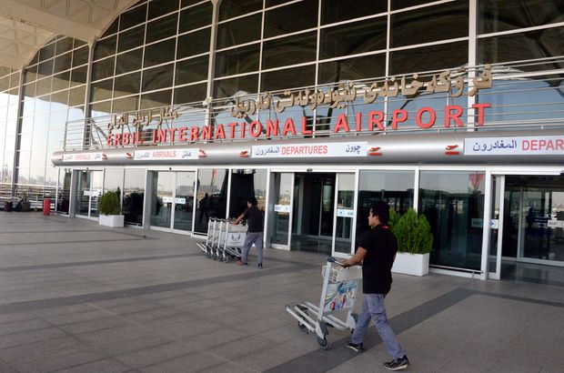 Erbil'e yönelik uluslararası uçuş yasağının süresi uzatıldı