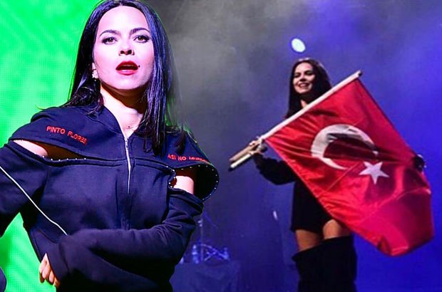 Inna'dan Türk bayraklı yeni yıl mesajı