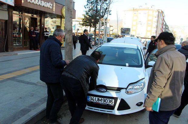 Tokat'ta ikiz plakalı otomobil alarmı