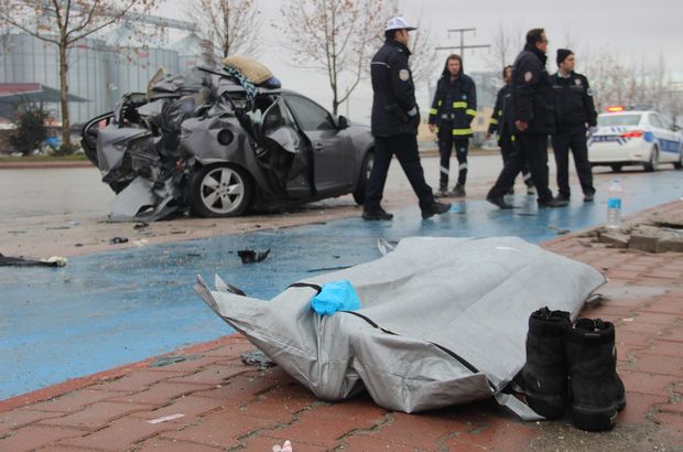 Konya'daki trafik kazasında 1 kişi öldü 1 kişi ağır yaralandı