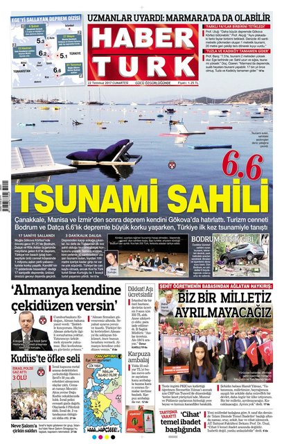 Haberturk Gazetesi 2017 Mansetleri Gundem Haberleri