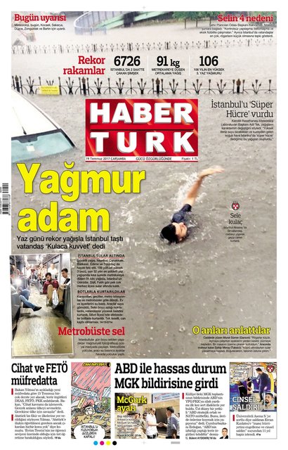 Haberturk Gazetesi 2017 Mansetleri Gundem Haberleri