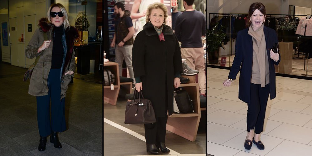 Mağazaları gezdiler