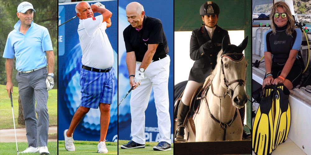 Spor tutkunu ünlüler