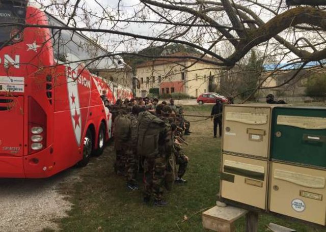 Salih Uçan'ın takımı Sion askeri kampta