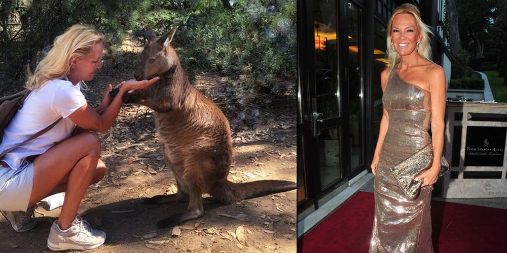 Kangurularla baş başa