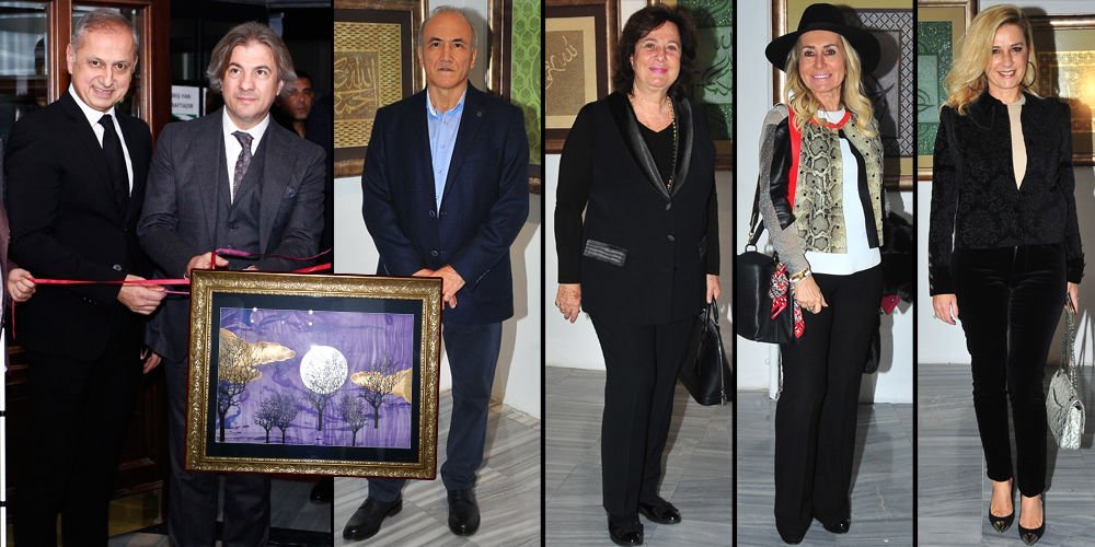 Parıltılı bir sergi...