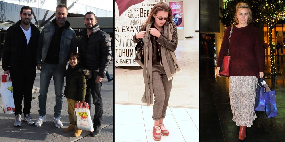 Ünlülerin AVM turu...