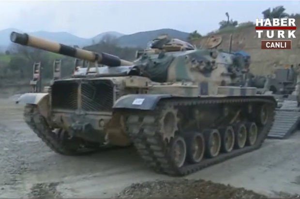 Sınırda hareketlilik! TSK'nın tankları Afrin'in karşısına konuşlandırıldı! 