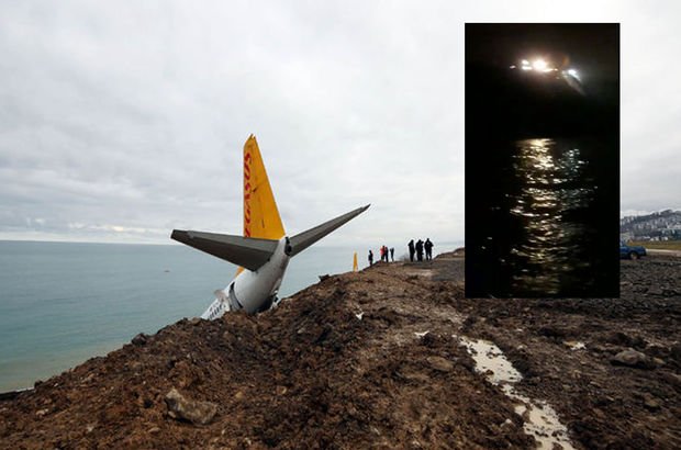 Trabzon'da pistten çıkan uçakla ilgili yeni görüntüler ortaya çıktı! SON DAKİKA